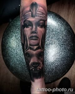 Фото рисунка тату Клеопатра 04.11.2018 №013 - Cleopatra tattoo - tattoo-photo.ru