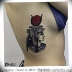 Фото рисунка тату Клеопатра 04.11.2018 №025 - Cleopatra tattoo - tattoo-photo.ru