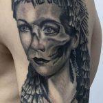Фото рисунка тату Клеопатра 04.11.2018 №039 - Cleopatra tattoo - tattoo-photo.ru