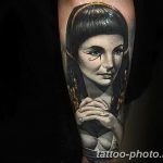 Фото рисунка тату Клеопатра 04.11.2018 №052 - Cleopatra tattoo - tattoo-photo.ru