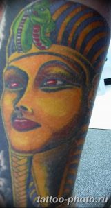 Фото рисунка тату Клеопатра 04.11.2018 №056 - Cleopatra tattoo - tattoo-photo.ru