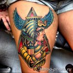 Фото рисунка тату Клеопатра 04.11.2018 №129 - Cleopatra tattoo - tattoo-photo.ru