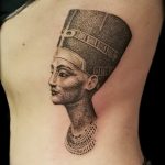 Фото рисунка тату Клеопатра 04.11.2018 №133 - Cleopatra tattoo - tattoo-photo.ru