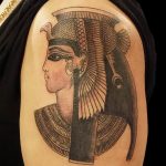 Фото рисунка тату Клеопатра 04.11.2018 №136 - Cleopatra tattoo - tattoo-photo.ru