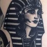Фото рисунка тату Клеопатра 04.11.2018 №143 - Cleopatra tattoo - tattoo-photo.ru