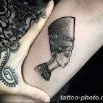 Фото рисунка тату Клеопатра 04.11.2018 №165 - Cleopatra tattoo - tattoo-photo.ru