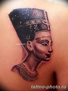 Фото рисунка тату Клеопатра 04.11.2018 №166 - Cleopatra tattoo - tattoo-photo.ru