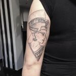 Фото рисунка тату Клеопатра 04.11.2018 №194 - Cleopatra tattoo - tattoo-photo.ru