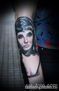 Фото рисунка тату Клеопатра 04.11.2018 №210 - Cleopatra tattoo - tattoo-photo.ru