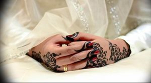 Фото Арабское мехенди 11.10.2018 №347 - Arab mehendi - tattoo-photo.ru