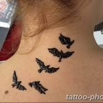 Фото Мехенди птица 26.10.2018 №032 - Mehendi bird photo - tattoo-photo.ru