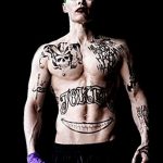 Фото Тату Джареда Лето 11.10.2018 №040 - Jared Leto Tattoo - tattoo-photo.ru
