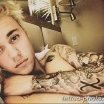 Фото Тату Джастина Бибера 26.10.2018 №007 - photo Justin Bieber tattoo - tattoo-photo.ru