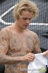 Фото Тату Джастина Бибера 26.10.2018 №023 - photo Justin Bieber tattoo - tattoo-photo.ru