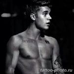 Фото Тату Джастина Бибера 26.10.2018 №039 - photo Justin Bieber tattoo - tattoo-photo.ru