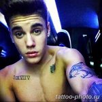 Фото Тату Джастина Бибера 26.10.2018 №066 - photo Justin Bieber tattoo - tattoo-photo.ru
