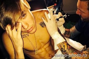 Фото Тату Джастина Бибера 26.10.2018 №091 - photo Justin Bieber tattoo - tattoo-photo.ru
