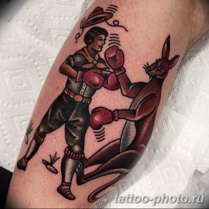 Фото рисунка тату боксерские перчатки 31.10.2018 №096 - tattoo boxing - tattoo-photo.ru
