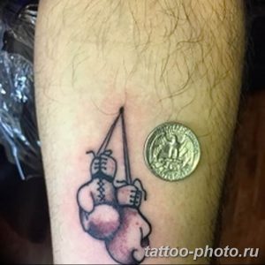 Фото рисунка тату боксерские перчатки 31.10.2018 №142 - tattoo boxing - tattoo-photo.ru