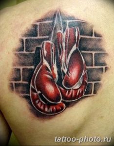 Фото рисунка тату боксерские перчатки 31.10.2018 №164 - tattoo boxing - tattoo-photo.ru