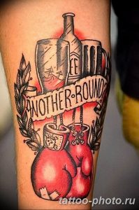 Фото рисунка тату боксерские перчатки 31.10.2018 №179 - tattoo boxing - tattoo-photo.ru