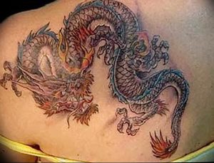 Фото рисунка тату дракон 12.10.2018 №001 - dragon tattoo - tattoo-photo.ru