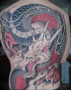 Фото рисунка тату дракон 12.10.2018 №013 - dragon tattoo - tattoo-photo.ru