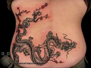 Фото рисунка тату дракон 12.10.2018 №114 - dragon tattoo - tattoo-photo.ru