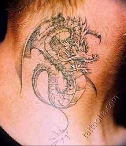 Фото рисунка тату дракон 12.10.2018 №224 - dragon tattoo - tattoo-photo.ru