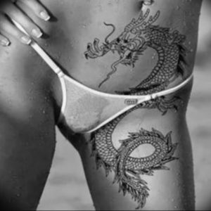 Фото рисунка тату дракон 12.10.2018 №230 - dragon tattoo - tattoo-photo.ru