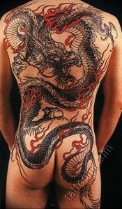 Фото рисунка тату дракон 12.10.2018 №253 - dragon tattoo - tattoo-photo.ru