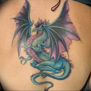 Фото рисунка тату дракон 12.10.2018 №260 - dragon tattoo - tattoo-photo.ru