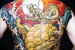 Фото рисунка тату дракон 12.10.2018 №312 - dragon tattoo - tattoo-photo.ru