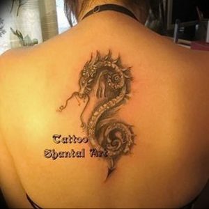 Фото рисунка тату дракон 12.10.2018 №322 - dragon tattoo - tattoo-photo.ru