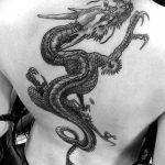 Фото рисунка тату дракон 12.10.2018 №371 - dragon tattoo - tattoo-photo.ru