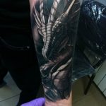 Фото рисунка тату дракон 12.10.2018 №377 - dragon tattoo - tattoo-photo.ru