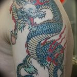 Фото рисунка тату дракон 12.10.2018 №378 - dragon tattoo - tattoo-photo.ru