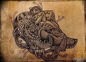 Фото рисунка тату кабан 11.10.2018 №034 - boar tattoo - tattoo-photo.ru