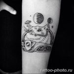Фото рисунка тату космонавт 31.10.2018 №029 - cosmonaut tattoo - tattoo-photo.ru