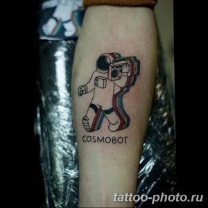 Фото рисунка тату космонавт 31.10.2018 №061 - cosmonaut tattoo - tattoo-photo.ru