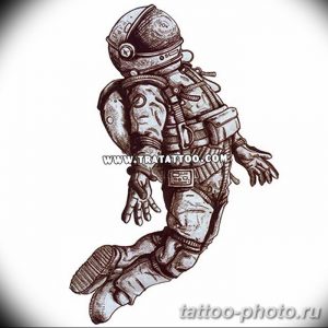 Фото рисунка тату космонавт 31.10.2018 №083 - cosmonaut tattoo - tattoo-photo.ru