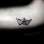 Фото рисунка тату оригами 12.10.2018 №050 - origami tattoo - tattoo-photo.ru