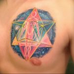 Фото рисунка тату шестиконечная звезда 12.10.2018 №031 - tattoo six poin - tattoo-photo.ru