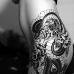 Фото татуировки дракон от 24.09.2018 №011 - dragon tattoo - tattoo-photo.ru