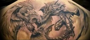 Фото татуировки дракон от 24.09.2018 №037 - dragon tattoo - tattoo-photo.ru