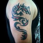 Фото татуировки дракон от 24.09.2018 №045 - dragon tattoo - tattoo-photo.ru