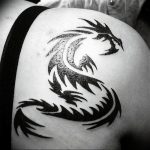 Фото татуировки дракон от 24.09.2018 №046 - dragon tattoo - tattoo-photo.ru