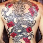 Фото татуировки дракон от 24.09.2018 №070 - dragon tattoo - tattoo-photo.ru
