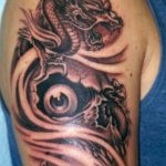 Фото татуировки дракон от 24.09.2018 №085 - dragon tattoo - tattoo-photo.ru