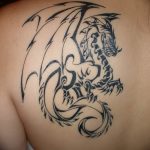 Фото татуировки дракон от 24.09.2018 №112 - dragon tattoo - tattoo-photo.ru